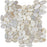 Full Sheet Sample - Aquatica Ocean Stone Sliced Ivory Pebble Natural Stone Mosaic - 11.75" x 11.75" x 10 MM Matte