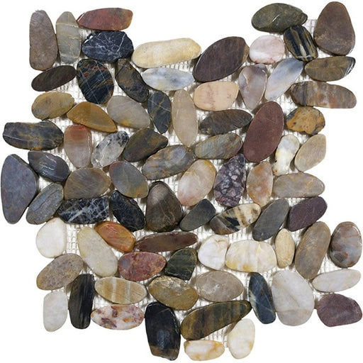 Ocean Stone Sliced Natural Stone Tiger Eye KEEKEO Mosaic Matte 1