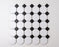 Octagon Porcelain Mosaic White & Black Tile Matte 1
