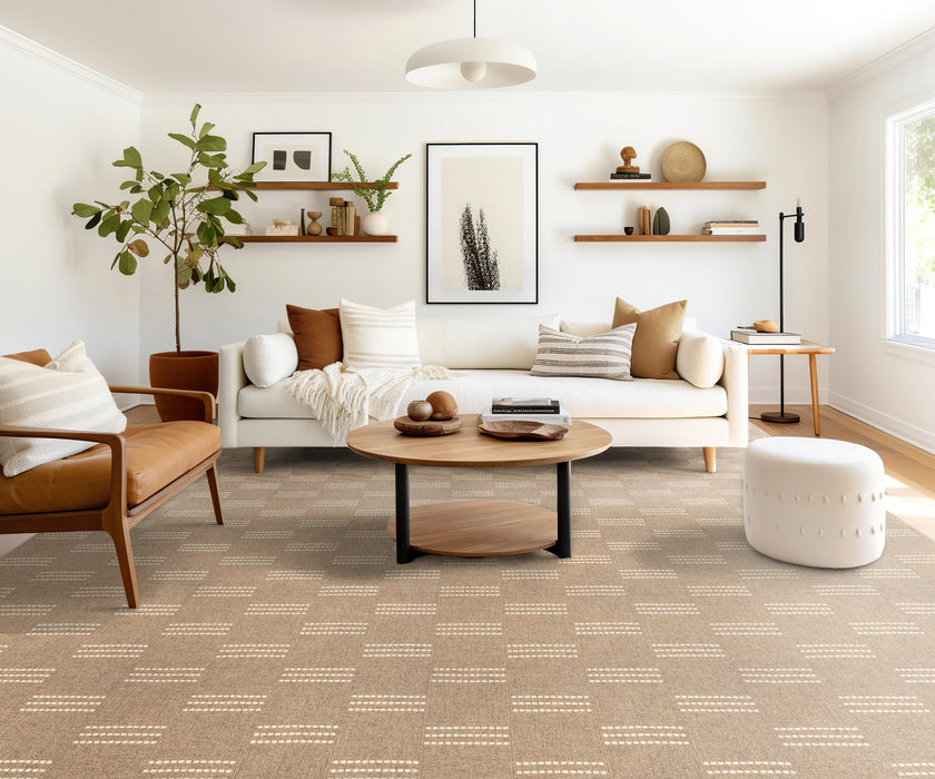 Offbeat Wool Blend Wheat 92202 Carpet Pattern 2