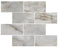 Onyx Dark Grey Porcelain Mosaic - 3" x 6" Brick