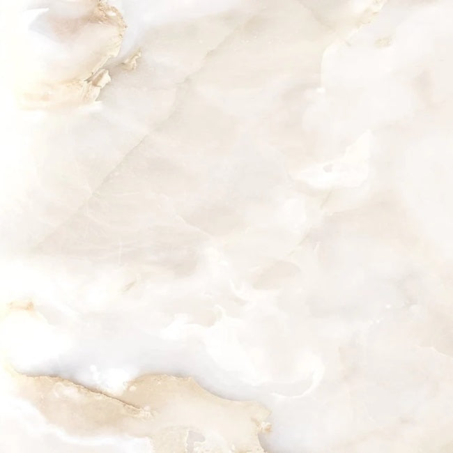 Onyx Ivory Porcelain Tile - Polished