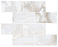 Onyx White Porcelain Mosaic - 3" x 6" Brick
