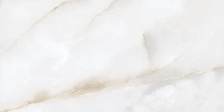 Onyx White Porcelain Tile - Polished