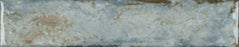 Full Tile Sample - Organic Clay Mercury Ceramic Tile - 2" x 10" Glossy