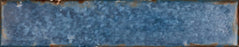 Full Tile Sample - Organic Clay Oceanic Ceramic Tile - 2" x 10" Matte