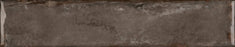 Full Tile Sample - Organic Clay Taupe Ceramic Tile - 2" x 10" Glossy