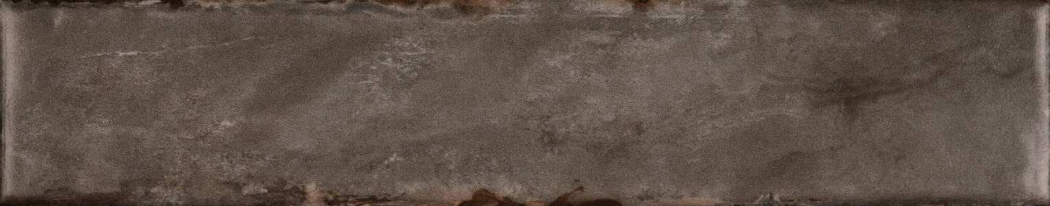 Full Tile Sample - Organic Clay Taupe Ceramic Tile - 2" x 10" Matte