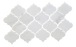 Oriental White Marble Mosaic Honed 1