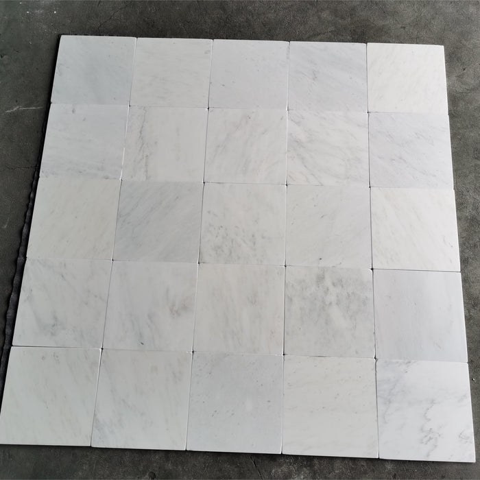 Oriental White Marble Tile Tumbled 1