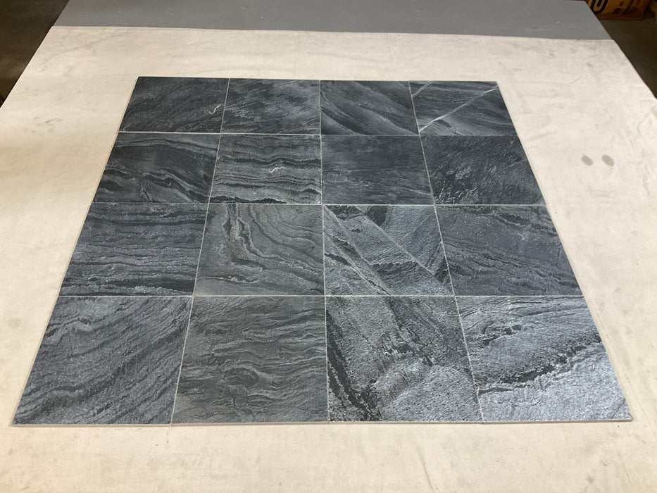 Silver Shine Slate Tile Polished 2