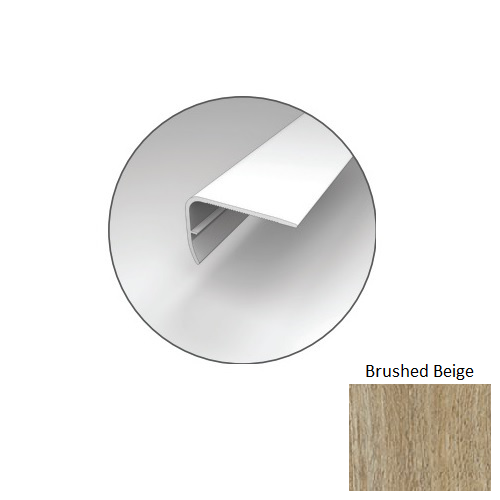 Mohawk Discovery Ridge 220 Brushed Beige Embossed Overlap Stair Nose ...