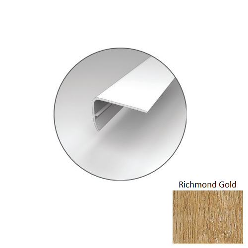 Mohawk Discovery Ridge 840 Richmond Gold Embossed Overlap Stair Nose ...