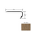 American Standard Vinyl Key West Overlap Stair Nose Embossed 1