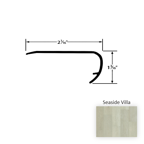 Preference Vinyl Seaside Villa Overlap Stair Nose Embossed 1