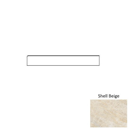 Oyster Porcelain Shell Beige ISLOYST Bullnose Matte 1