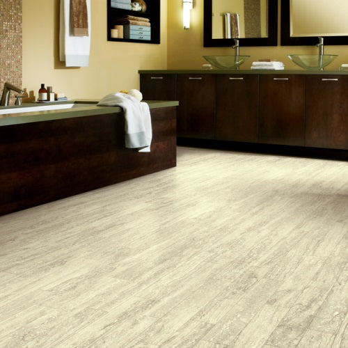 CushionStep Better Vinyl Mineral Travertine Oyster