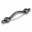 Silverline P2001 Zinc Alloy Antique Iron Cabinet Pull Pewter/Rose 1