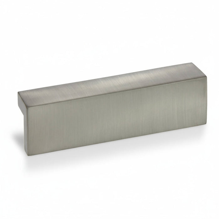 Silverline P2035 Zinc Alloy Silver Cabinet Pull Brushed Satin Nickel 1