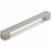 Silverline P2053 Zinc Alloy Silver Cabinet Pull Brushed Satin Nickel 1