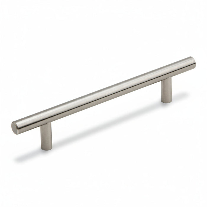 Silverline P5002 Steel Silver Cabinet Pull Brushed Satin Nickel 1