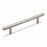 Silverline P5003 Steel Silver Cabinet Pull Brushed Satin Nickel 1