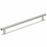 Silverline P5026 Steel Silver Cabinet Pull Brushed Satin Nickel 1