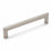 Silverline P6012 Stainless Steel Silver Cabinet Pull Satin Nickel 1