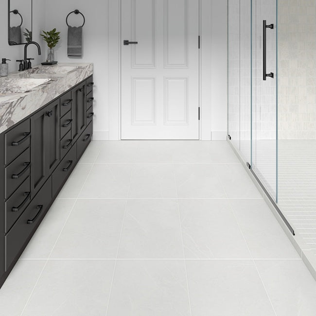 Core Fundamentals Platinum Porcelain Cloud PH60 Tile Matte 3