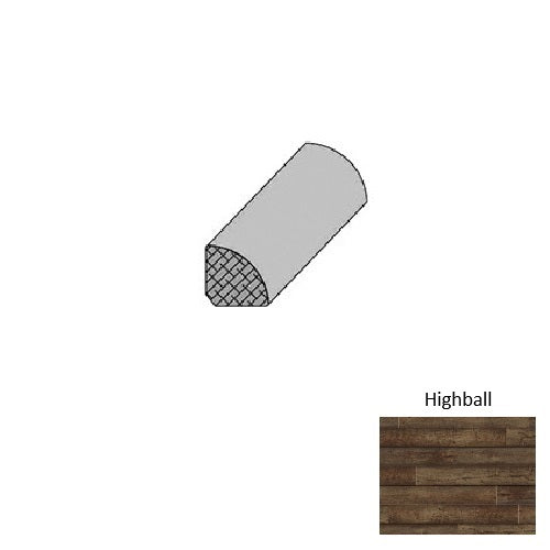 High Ball Rond Johnson Hardwood Public House Highball Embossed Quarter Round — Stone ...