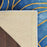 Prismatic Blue Gold Wool Blend 