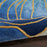 Prismatic Wool Blend  Blue Gold