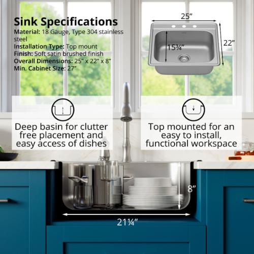 Stainless Steel Kitchen Sink 3