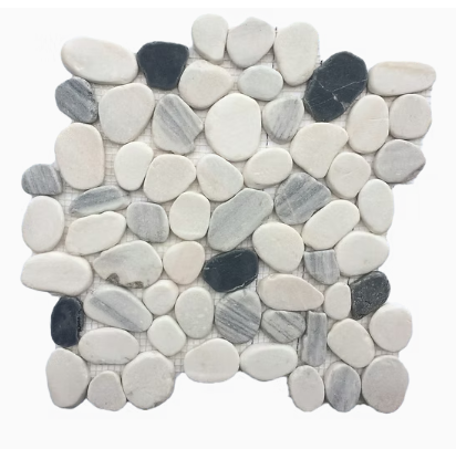 Pebble Orion Interlocking Mosaic Honed 1