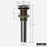 Brass Oil Rubbed Bronze Pop-Up Vanity Bowl Drain Oil-Rubbed Bronze 2