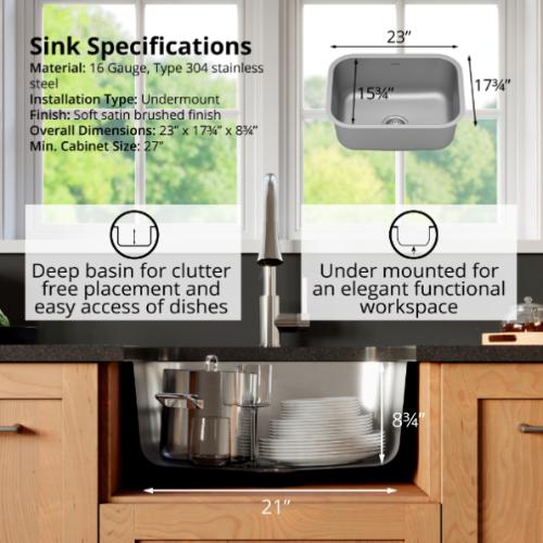 Stainless Steel Kitchen Sink 4