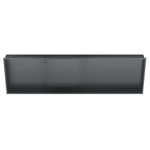 PULSE ShowerSpas Shower Niche Gun Metal Black 1
