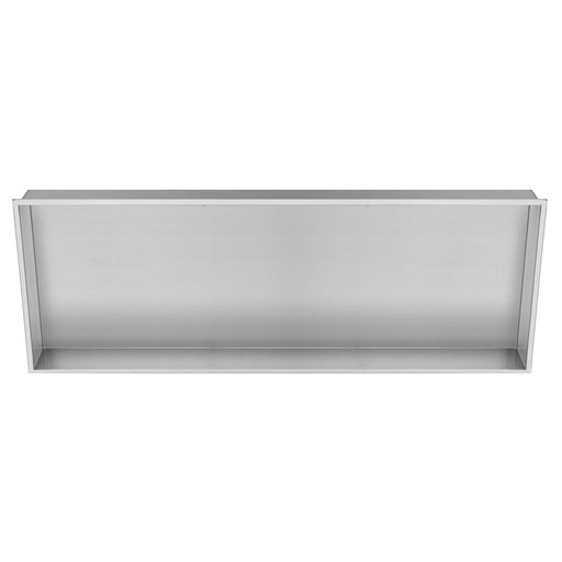 PULSE ShowerSpas Shower Niche Stainless Steel Brushed 1