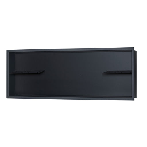 PULSE ShowerSpas Shower Niche Matte Black 1