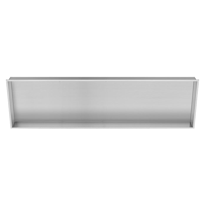 PULSE ShowerSpas Shower Niche Stainless Steel Brushed 1