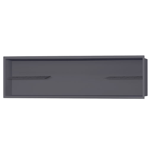 PULSE ShowerSpas Shower Niche Gun Metal Black 1