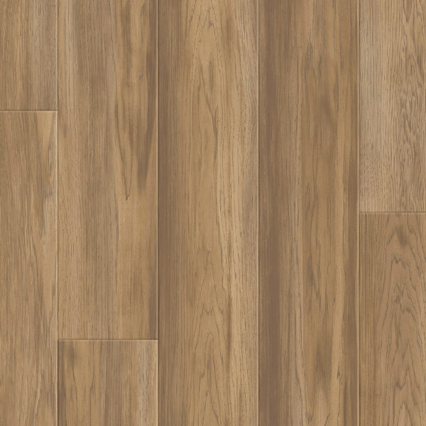 Panoramic Vinyl Carmel Hickory Vinyl Plank Textured 1