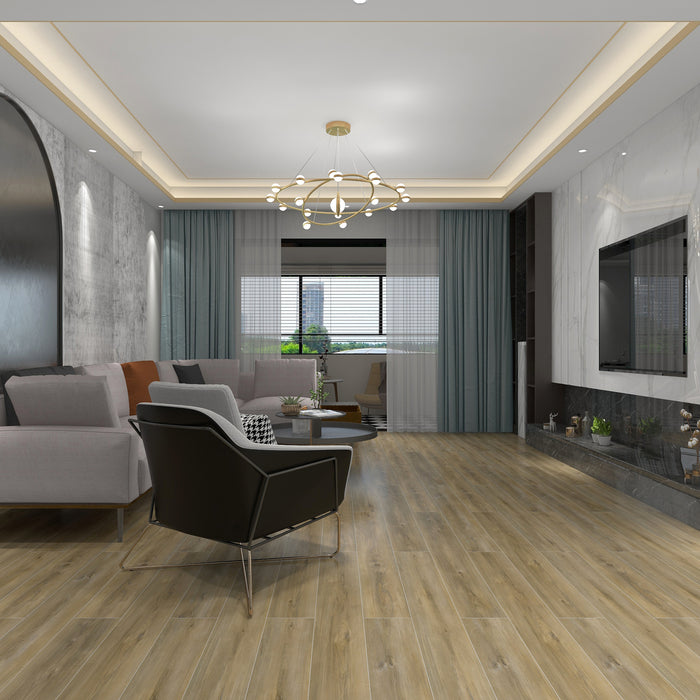 Panoramic Vinyl Amarillo Hickory Vinyl Plank Textured 2