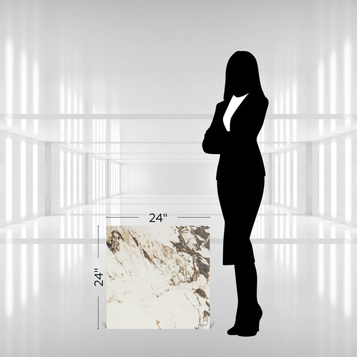 Panoramic Duet Porcelain Calacatta Aries CM21 Tile Matte 5