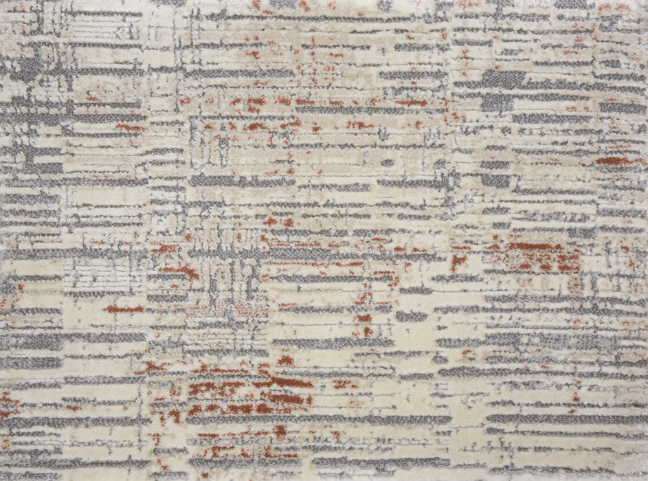 Panoramic Polypropylene & Polysilk Vintage 15413 Carpet Pattern 1
