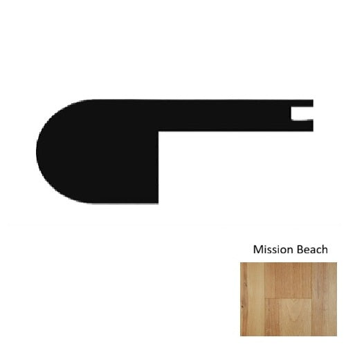 Paradise Wood Mission Beach Laminate Wood Moulding / Trim Wire Brushed 1