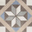 Full Tile Sample - Patchwork Classic 04 (New) Porcelain Tile - 8" x 8" Matte