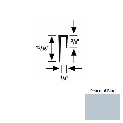 Solid Peaceful Blue 655