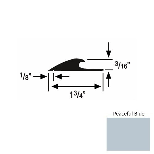 Solid Peaceful Blue 655