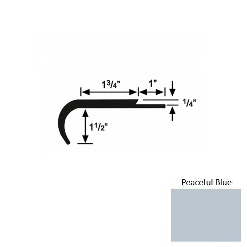 Solid Peaceful Blue 655